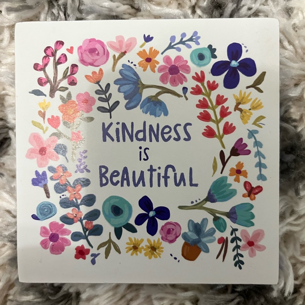Primitives by Kathy Blue Block Sign